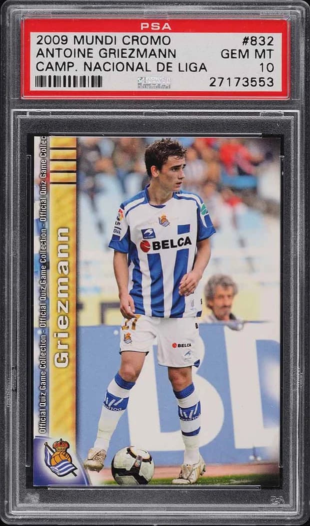 2009 Mundicromo Campeon Nacional De Liga #832 Antoine Griezmann card front