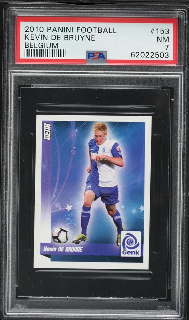 2010-11 Panini Football Belgium sticker #153 Kevin De Bruyne sticker front