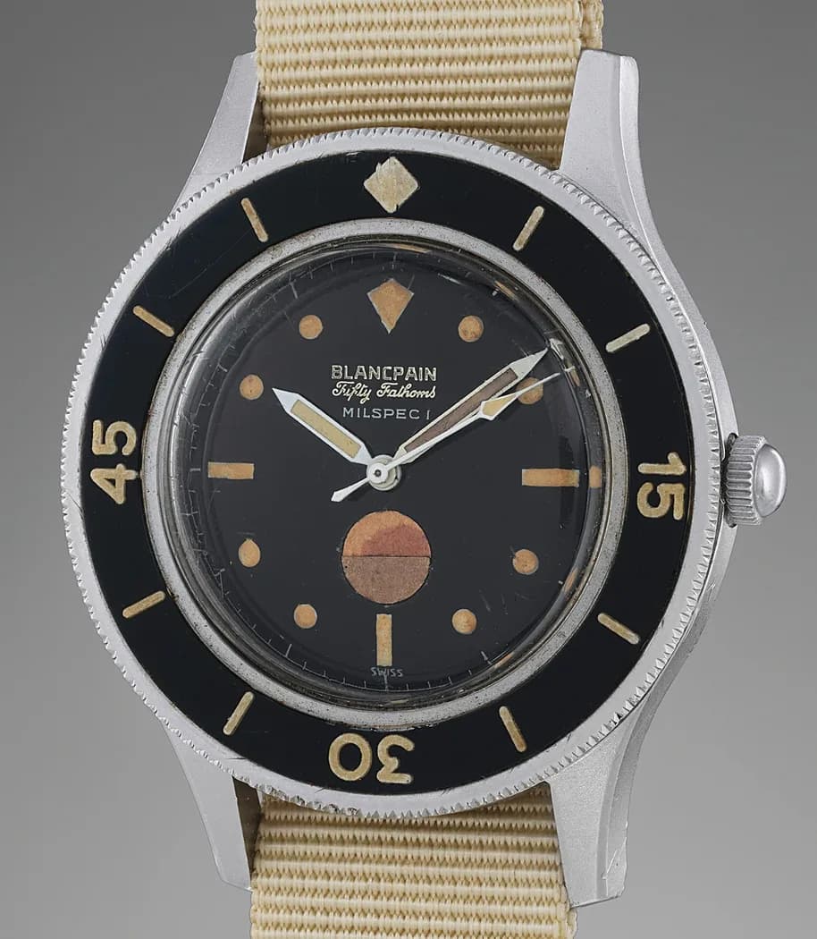 Blancpain Fifty Fathoms watch front