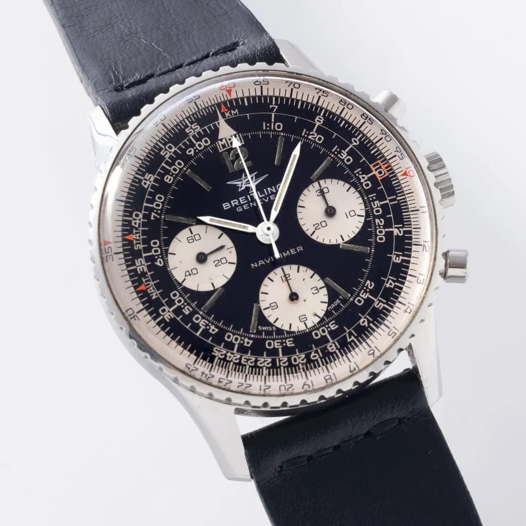 Breitling Navitimer ref. 806 (twin-jet dial) watch front