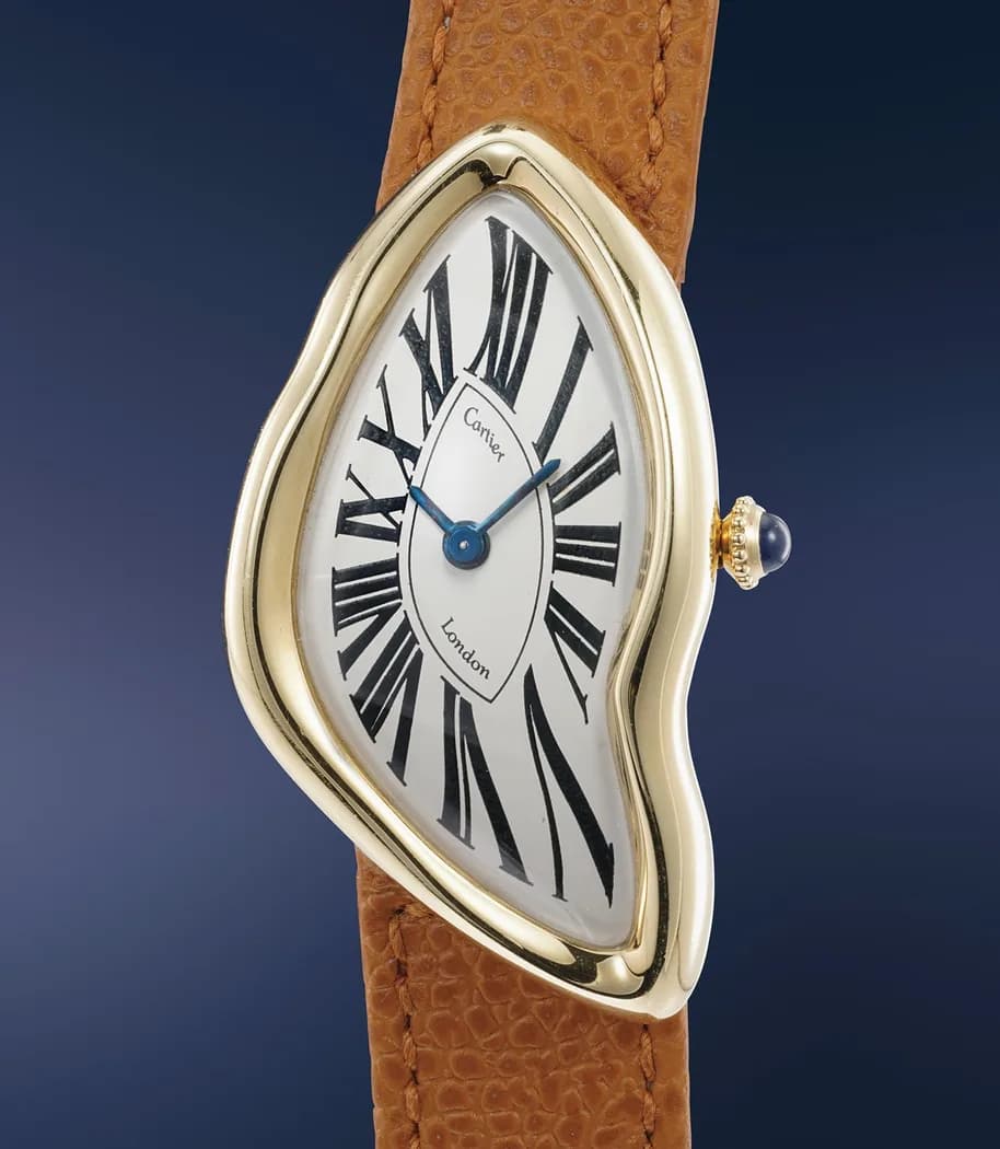 Cartier Crash watch front