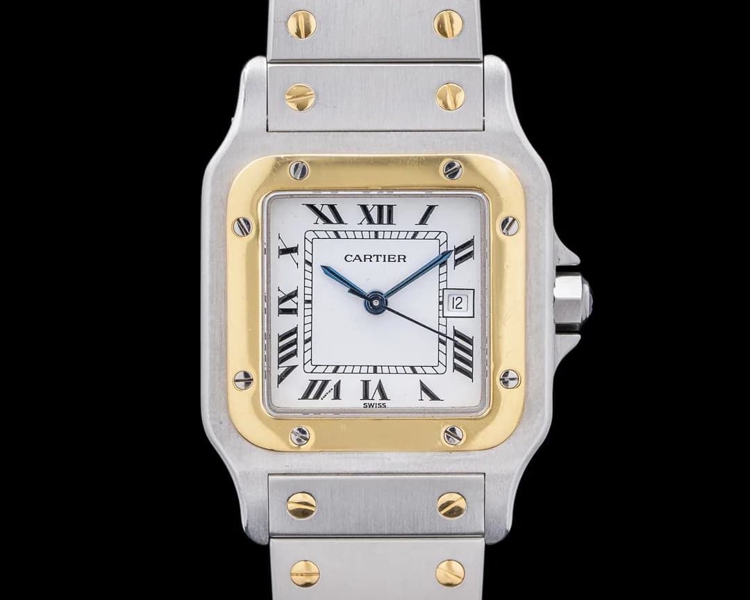 Cartier Santos de Cartier watch front