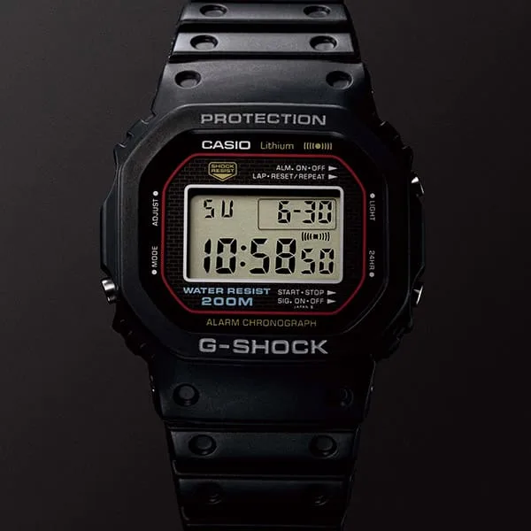 Casio G-Shock DW-5000C watch front
