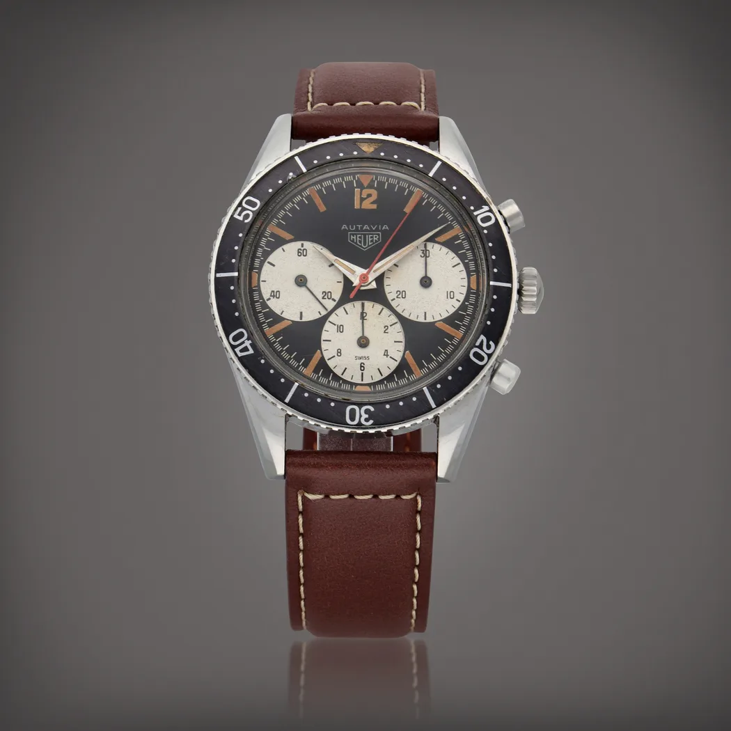 Heuer Autavia ref. 2446 first execution watch front