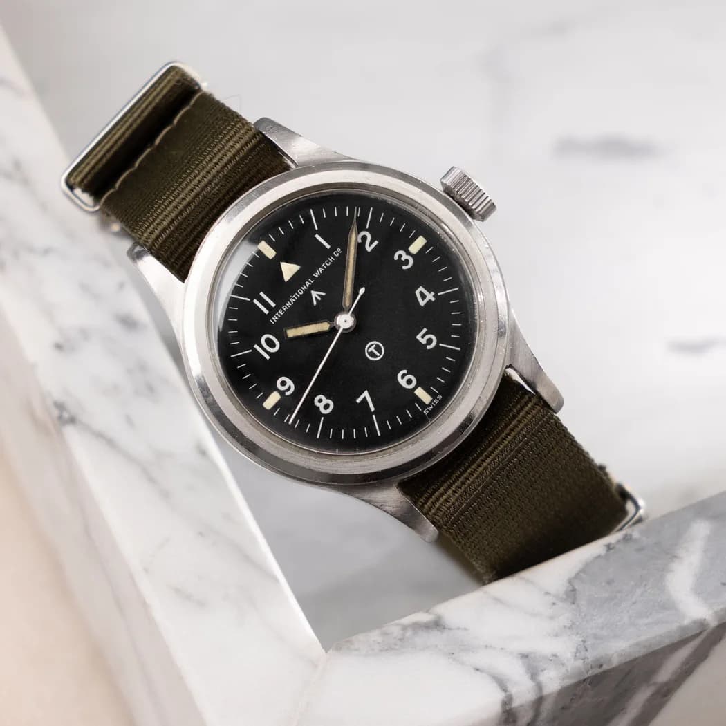 IWC Mark XI ref. 6B/346 watch front