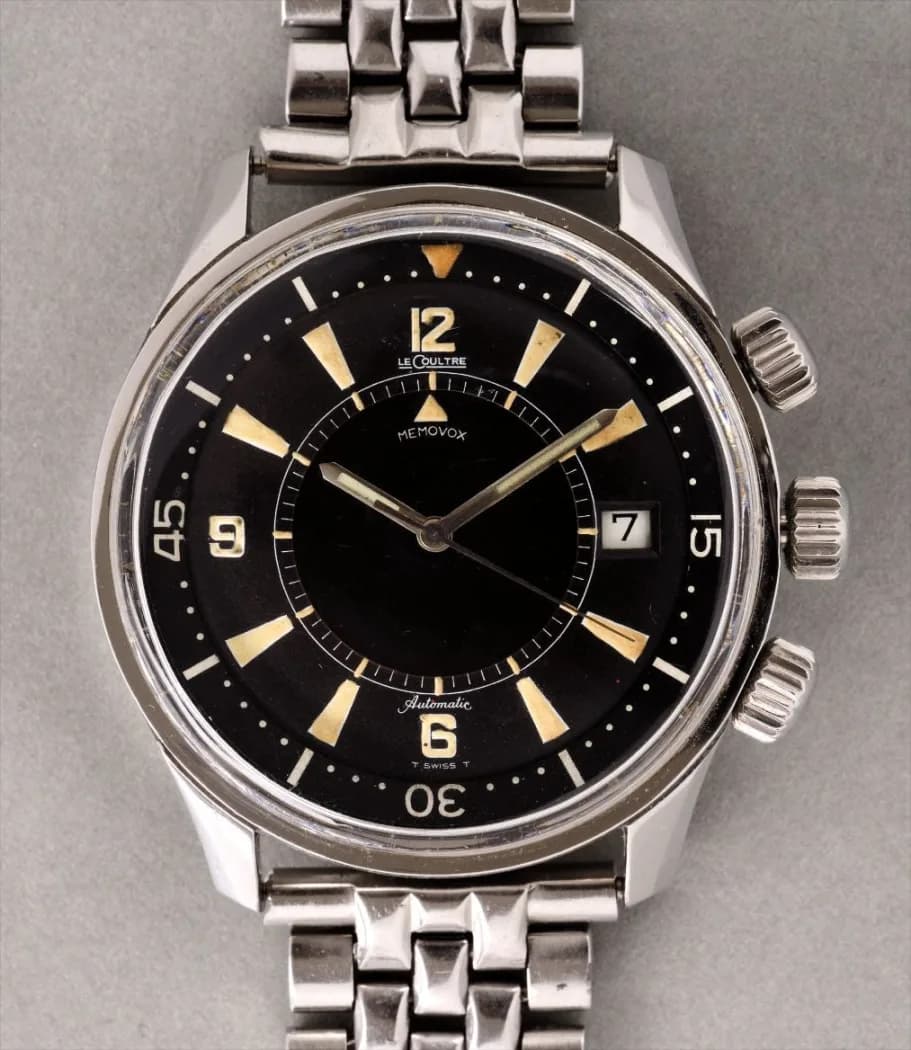 Jaeger-LeCoultre Polaris ref. E859 (LeCoultre-signed) watch front