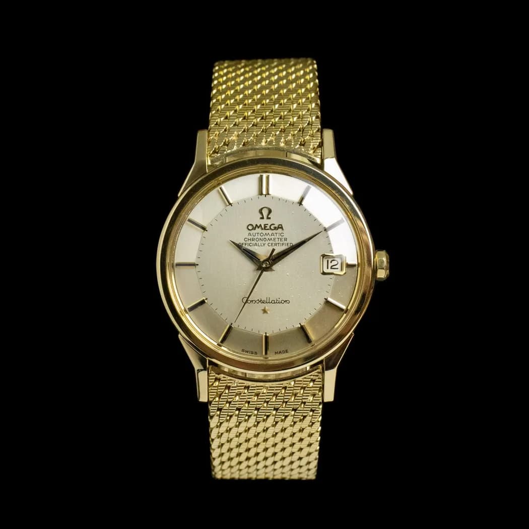 Omega Constellation Pie-Pan watch front
