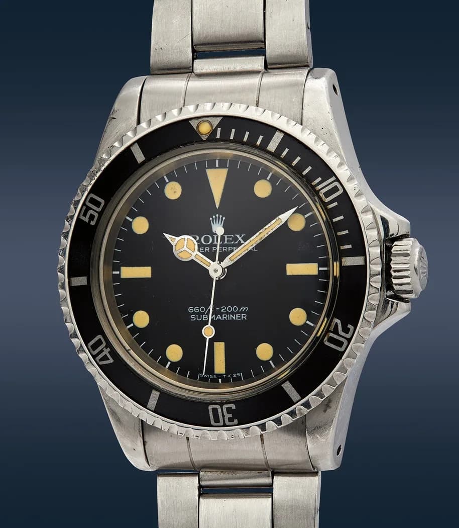 Rolex Submariner ref. 5513 watch front