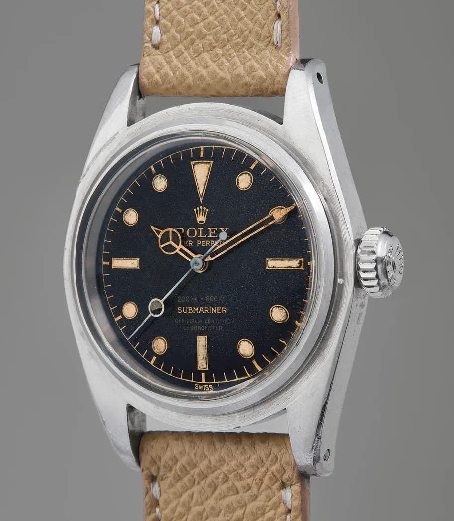 Rolex Submariner ref. 6538 watch front