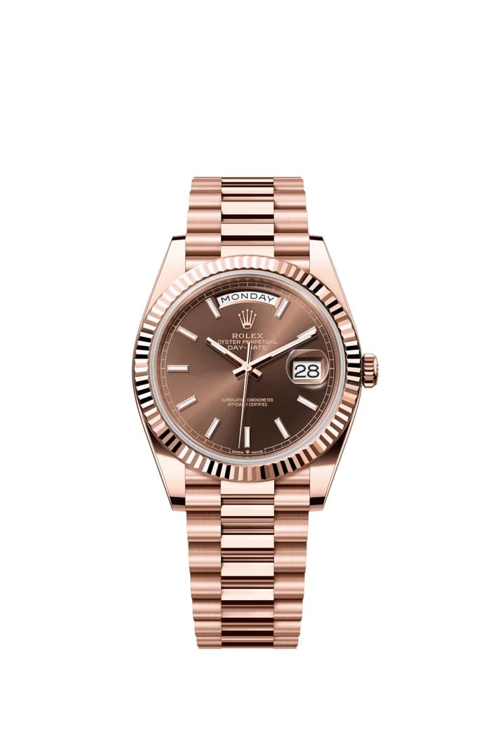 Rolex Day-Date 40 ref. 228235-0053, manufacturer catalogue image (not a photograph of an individual watch)