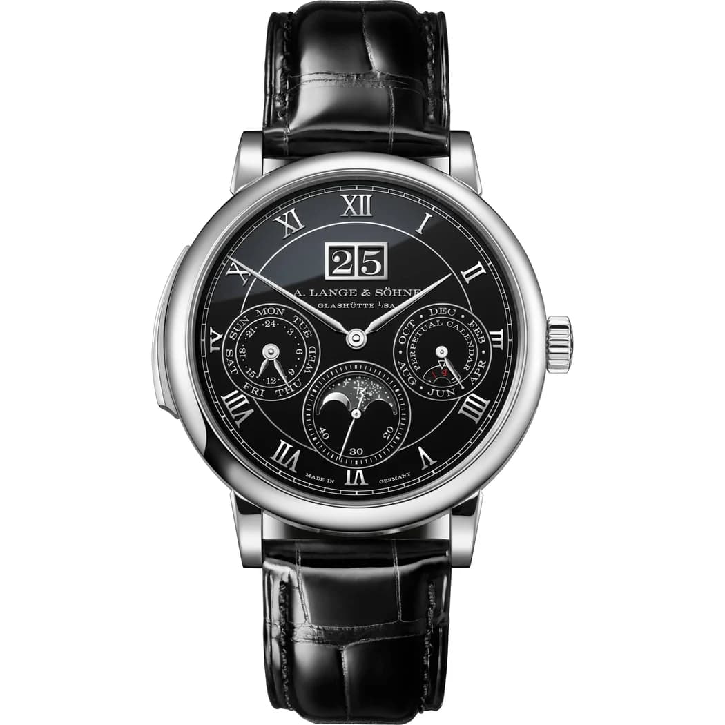 A. Lange & Söhne Minute Repeater Perpetual ref. 607.091FE watch front