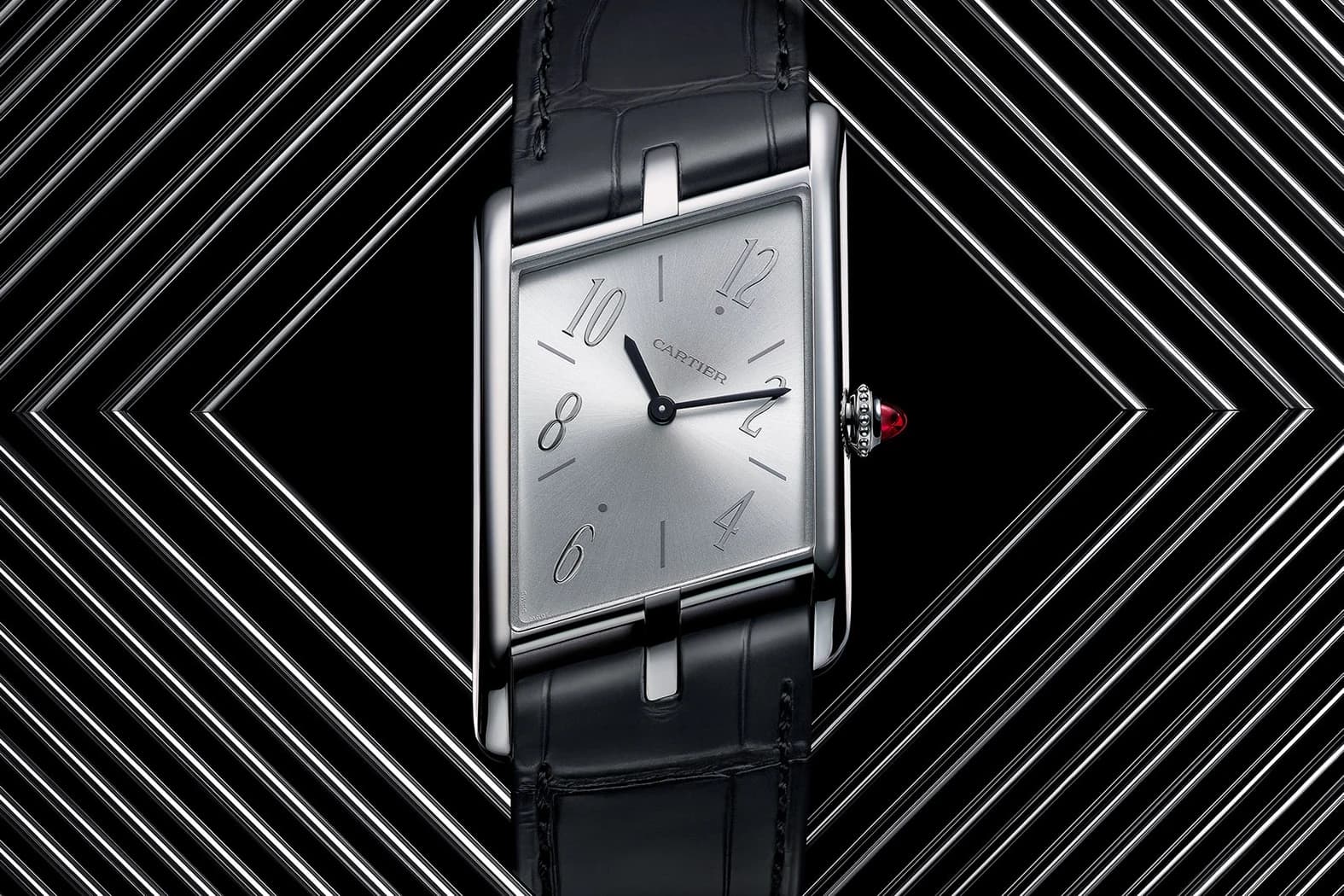 Cartier Tank Asymétrique ref. WGTA0042 watch front