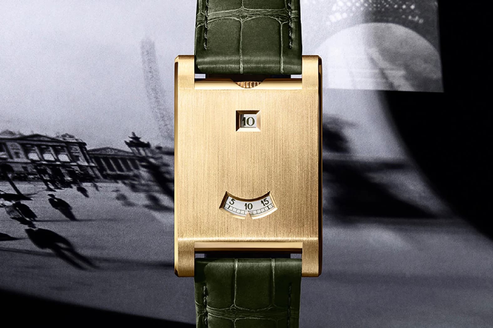 Cartier Tank à Guichets ref. WGTA0234 watch front