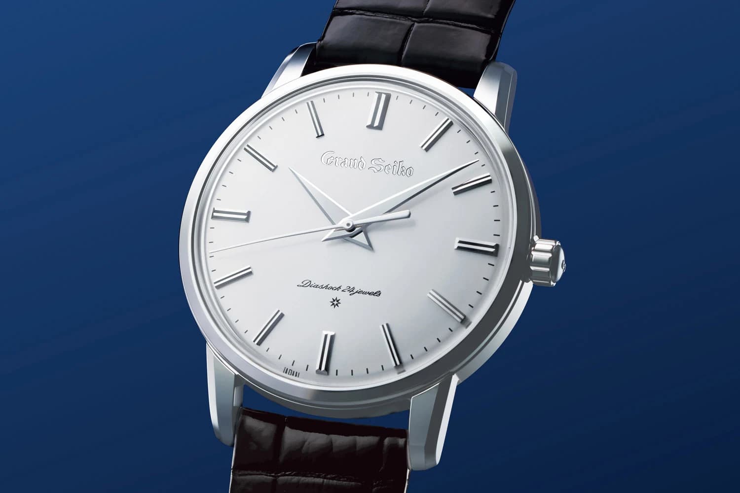 Grand Seiko 55th Anniversary re-creation of the 1960 ref. 3180, SBGW251 watch front