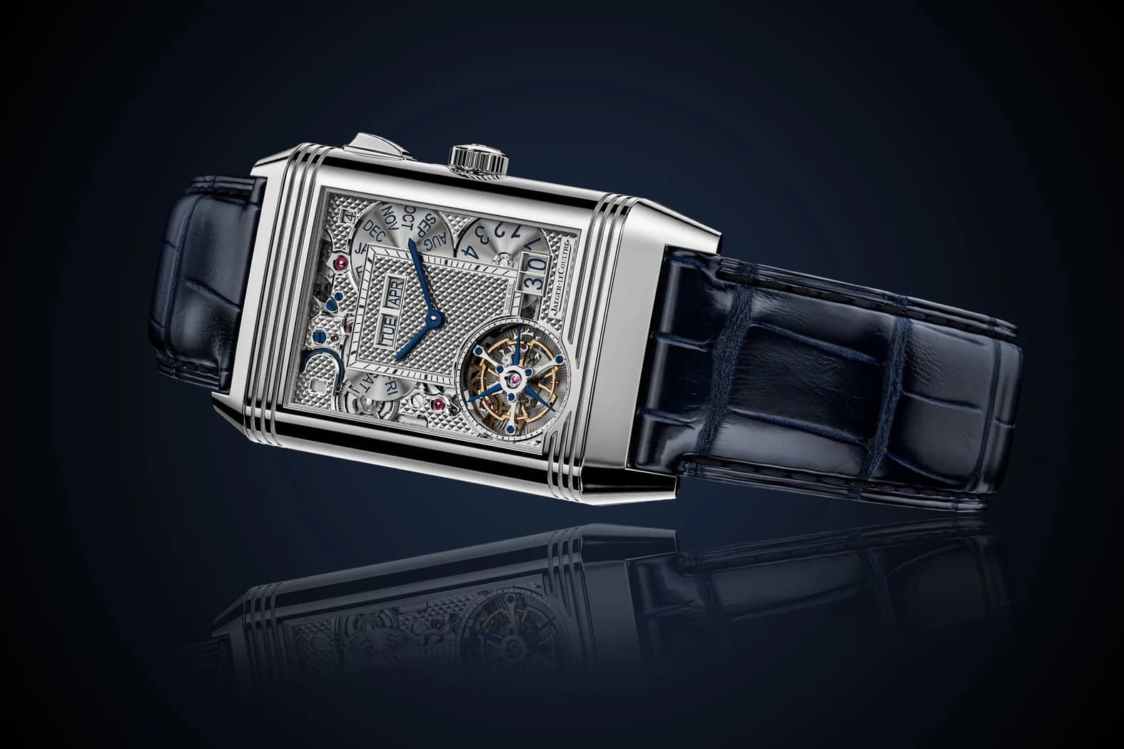 Jaeger-LeCoultre Hybris Mechanica Calibre 185 Quadriptyque ref. Q7103420 watch front