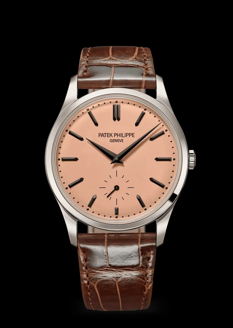 Patek Philippe Calatrava ref. 6196P-001 watch front