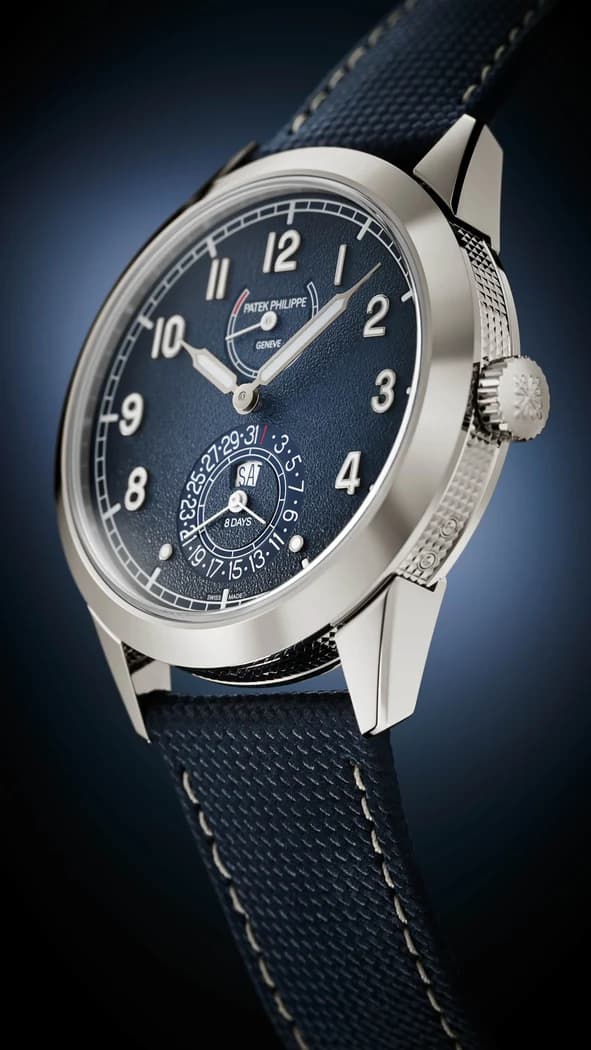Patek Philippe Complications 8-Day Power Reserve ref. 5328G-001 watch front
