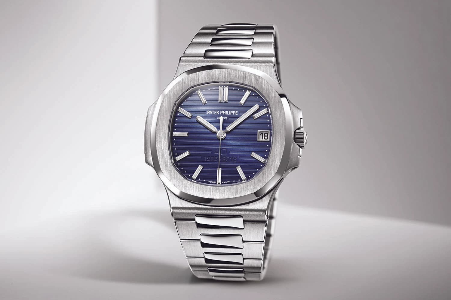 Patek Philippe Nautilus 40th Anniversary ref. 5711/1P watch front