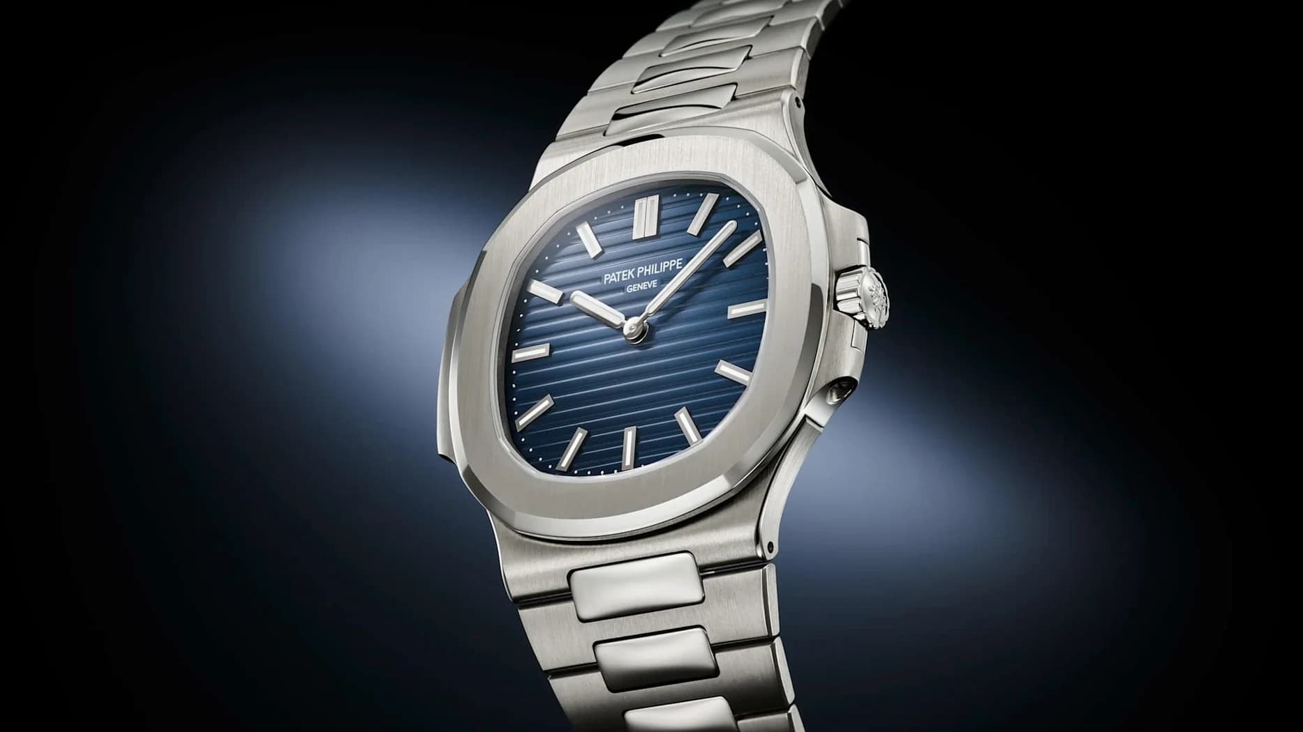 Patek Philippe Nautilus 50th Anniversary ref. 5810/1G-001 watch front