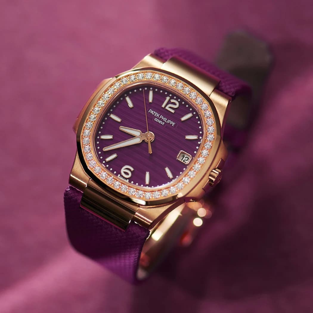 Patek Philippe Nautilus (Ladies) ref. 7010R-013 watch front