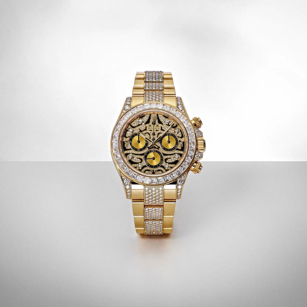 Rolex Daytona ("Eye of the Tiger") ref. 116598TBR watch front