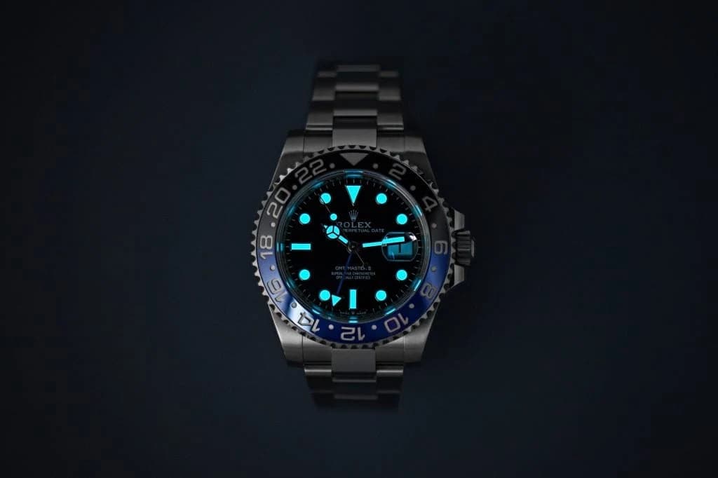 Rolex GMT-Master II ref. 126710BLNR watch front