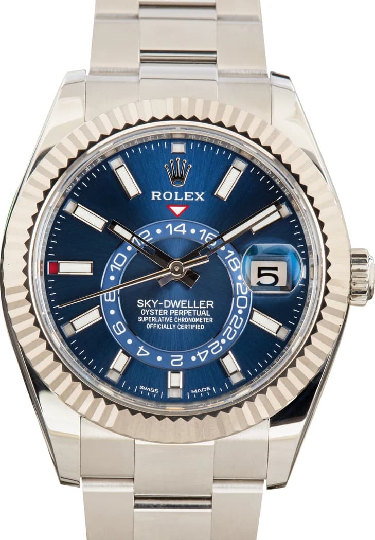 Rolex Sky-Dweller ref. 326934 watch front