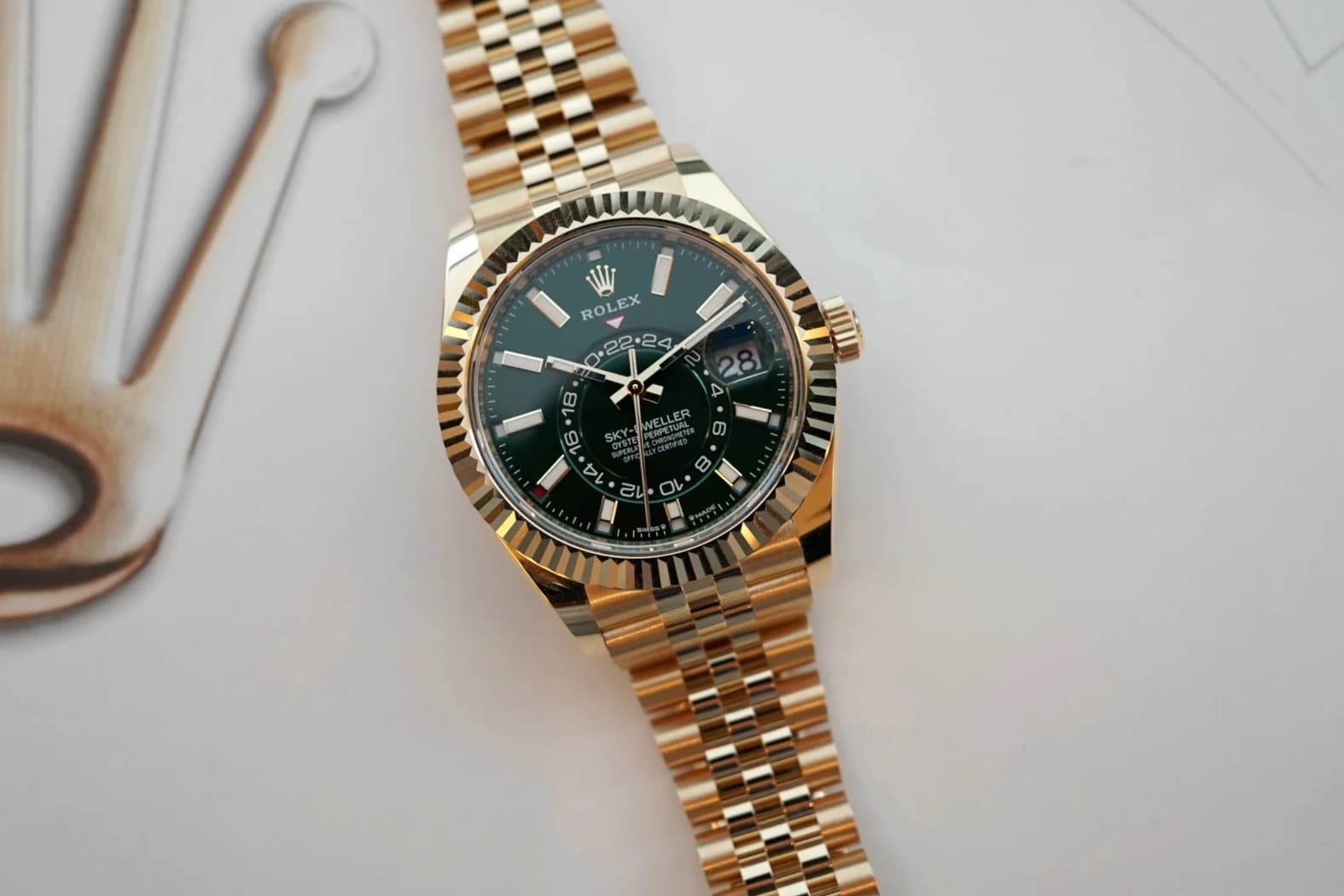 Rolex Sky-Dweller ref. 336938 watch front