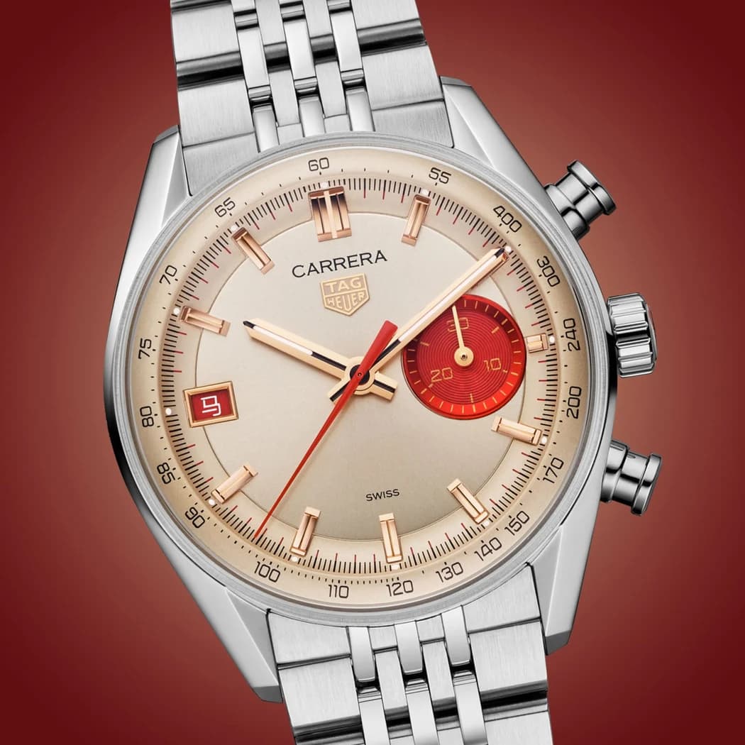 TAG Heuer Carrera Chronograph Year of the Horse ref. CBS221D.BA0048 watch front