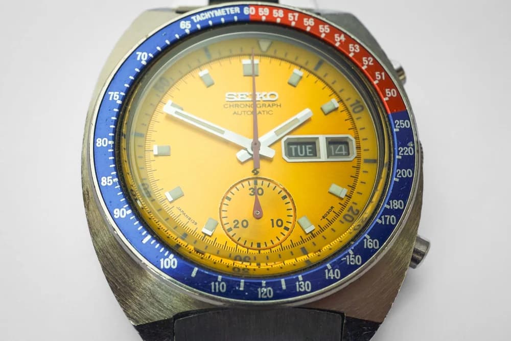Seiko 6139-6005 'Pogue'; representative photograph of this model/reference; individual specimen and strap details may differ