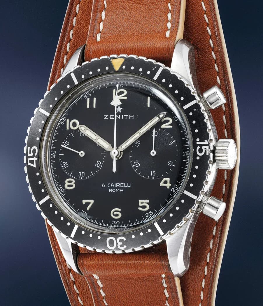 Zenith Cronometro Tipo CP-2 'Cairelli' watch front