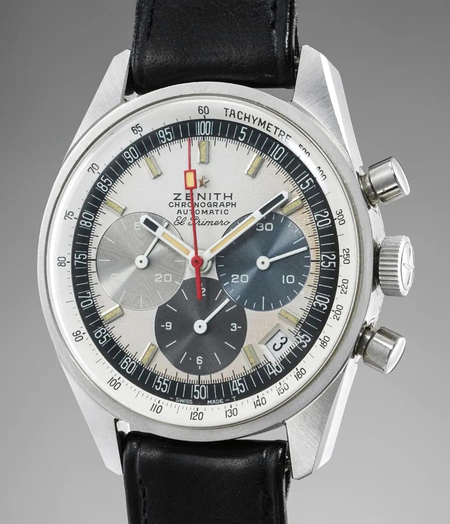Zenith El Primero ref. A386 watch front