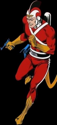 Adam Strange comic artwork