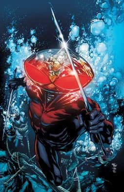 Black Manta comic artwork