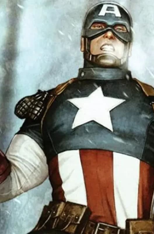 Captain America comic artwork