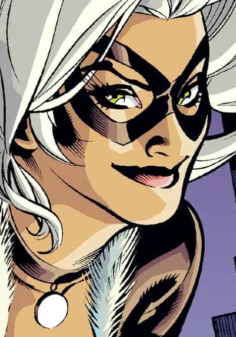 Black Cat comic artwork