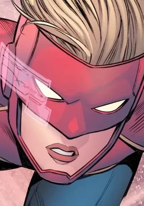 Carol Danvers comic artwork