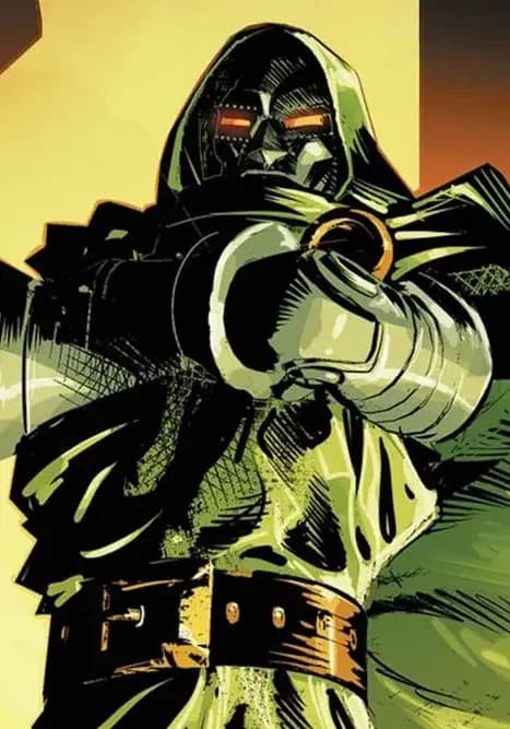 Doctor Doom comic artwork