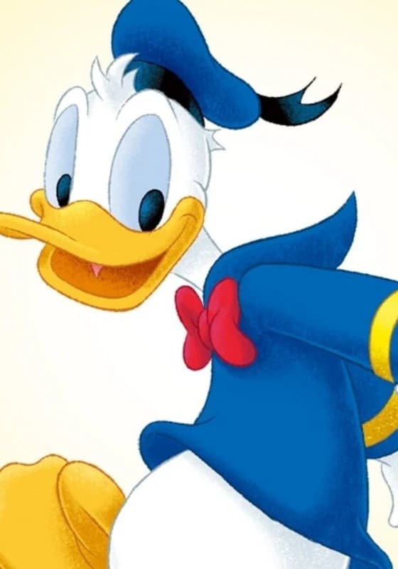 Donald Duck comic artwork