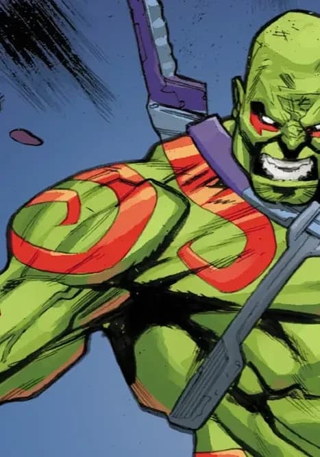Drax the Destroyer comic artwork
