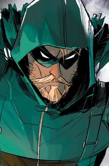 Green Arrow comic artwork