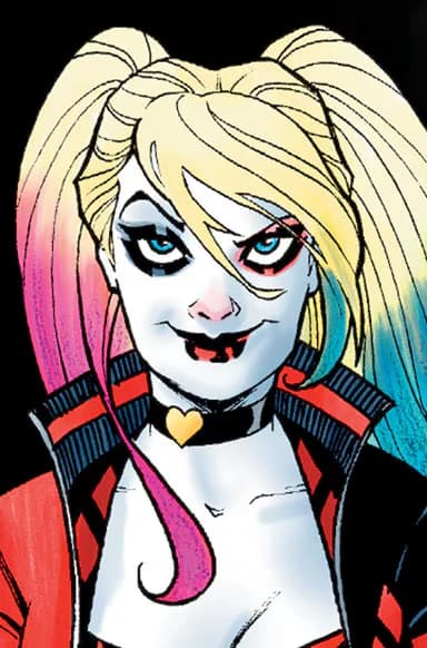 Harley Quinn comic artwork