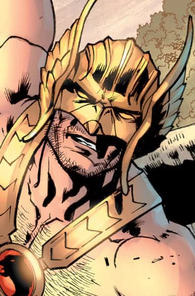 Hawkman comic artwork
