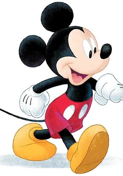 Mickey Mouse comic artwork