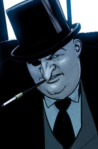 Penguin comic artwork