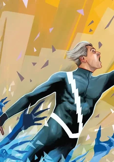 Quicksilver comic artwork