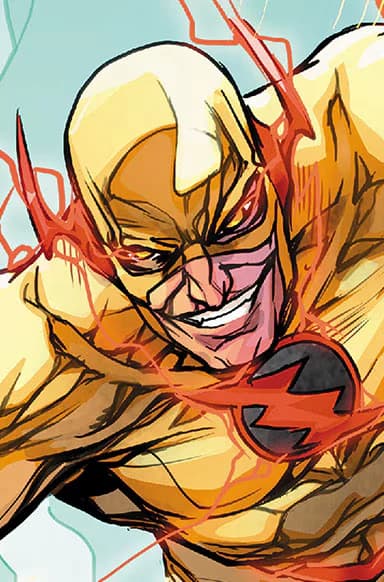 Reverse-Flash comic artwork