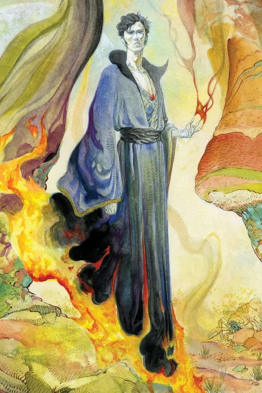 Sandman (Dream) comic artwork
