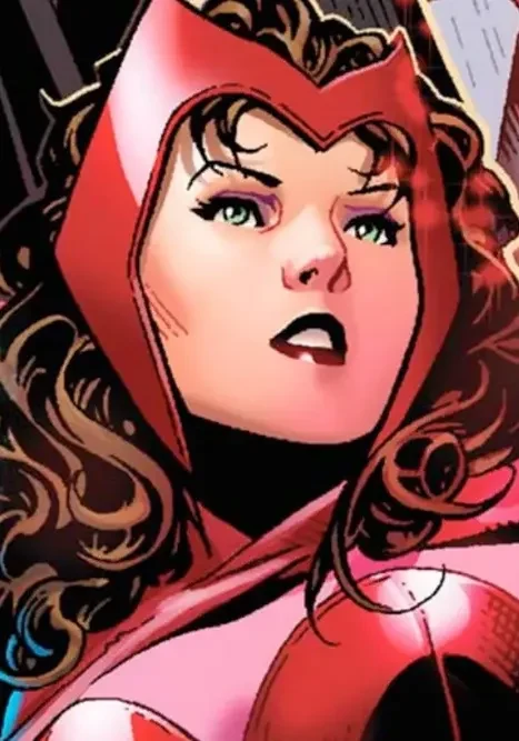 Scarlet Witch comic artwork