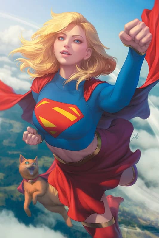 Supergirl comic artwork